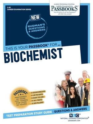 cover image of Biochemist